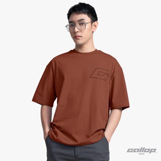 GALLOP : Men's Wear เสื้อยืด Eco-Friendly Oversized TEE (รัก…