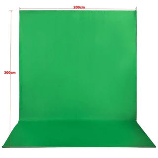 Photography 2x3m Green Screen Polyester Backdrop Photo Studio Background Chromakey