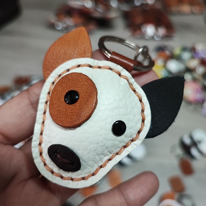 พวงกุญแจสุนัข หมาไทย หมาด่าง บลูเทอเรีย dog