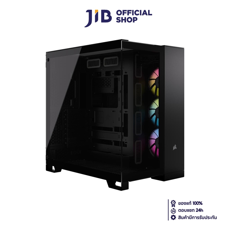 CASE (เคส) CORSAIR ICUE LINK 6500X RGB (BLACK) (E-ATX)