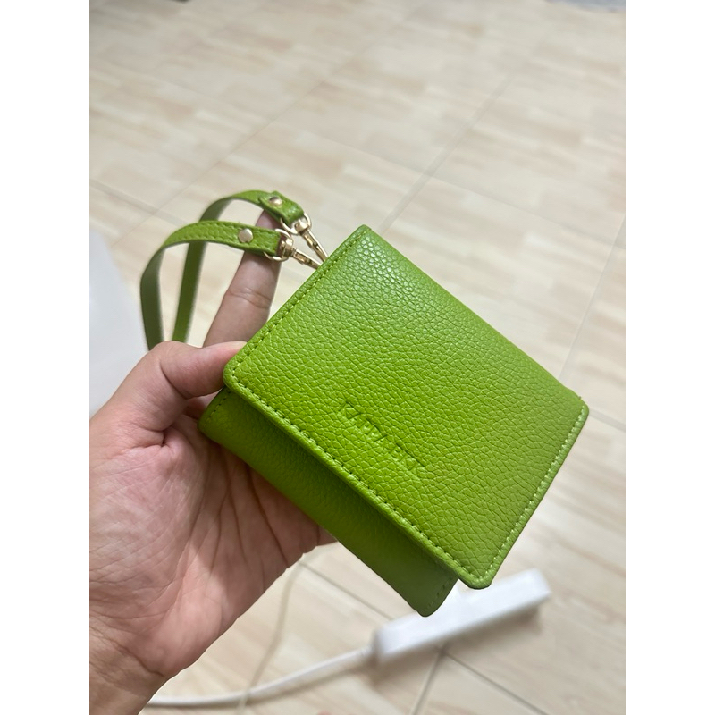 ส่งต่อกระเป๋าตัง Kappa bkk สีเขียวเหนี่ยวทรัพย์