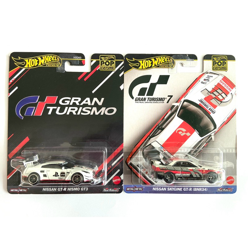 Hot Wheels | NISSAN GT-R NISMO GT3 | NISSAN SKYLINE GT-R(BNR34)|‼️แพคยับ มุมยับ |🛞ล้อยาง แพคพรีเมี่ยม |📦สินค้ามีพร้อมส่ง