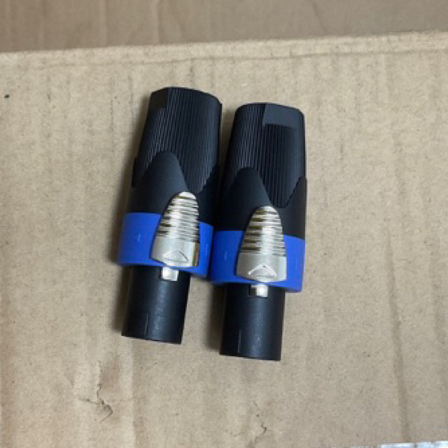 new ปลั๊กลำโพงแบบหมุนล็อคสำหรับต่อสายลำโพง สเปคคอน Speakon สเปคค่อนลำโพง