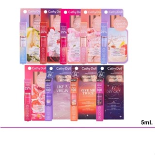 (แท้) Cathy Doll Parfum Spray 5ml. เคที่ดอลล์ สเปรย์ น้ำหอม