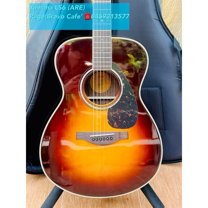 YAMAHA LS6 ARE กีต้าร์โปร่งไฟฟ้ามือสอง