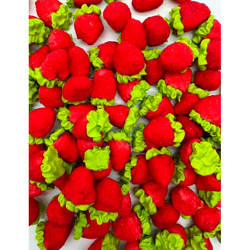 ขนมมาชเมลโล่สตอเบอรี่ หวานหอมสีสันสวยงาม
