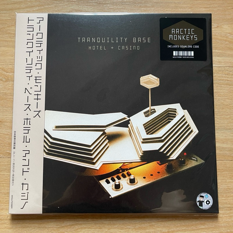 (พร้อมส่ง) แผ่นเสียง Arctic Monkeys Tranquility Base Hotel + Casino, Vinyl, LP, EU มือหนึ่ง ซีล