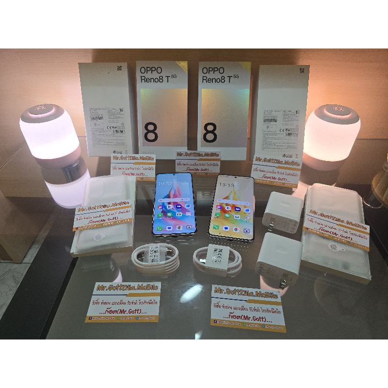 Oppo reno 8t 5g ram8 rom 128 อุปกรณ์ครบสภาพดี!!!