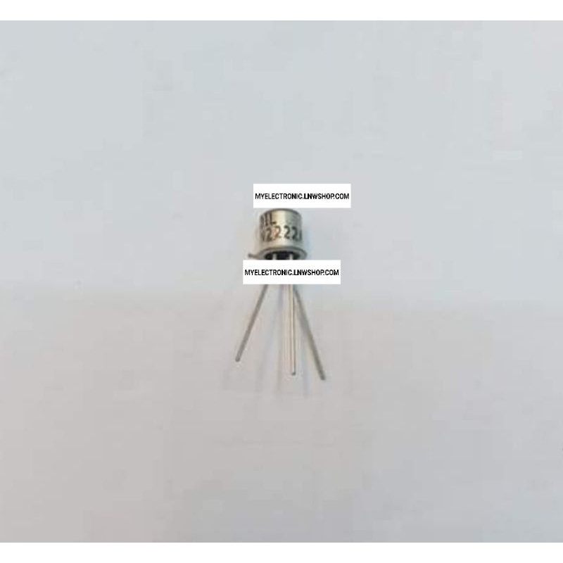 2N2222A ทรานซิสเตอร์ TRANSISTOR ตัวถัง TO-18 ยี่ห้อ CDIL แท้ 2N2222 A ราคา ตัวละ มี สต็อก STOCK ใน ไ