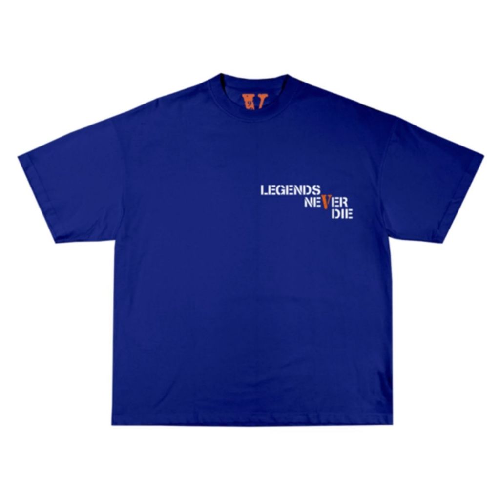 Juice Wrld x Vlone 999 T-shirt (BLUE)