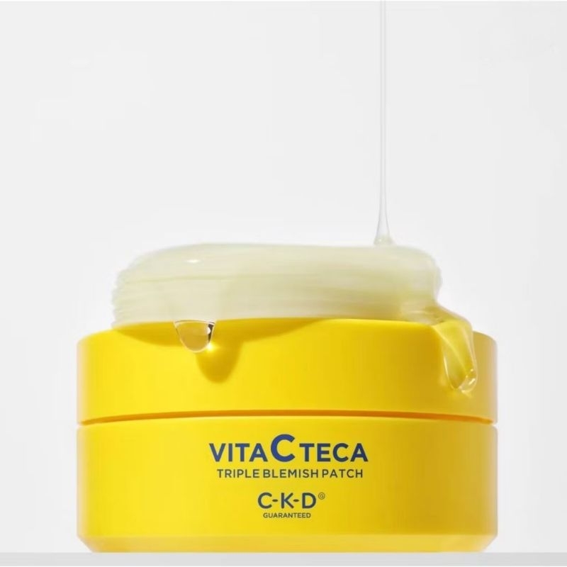มาส์กใต้ตา CKD Vita C Teca Triple Blemish Patch 60 Pcs.