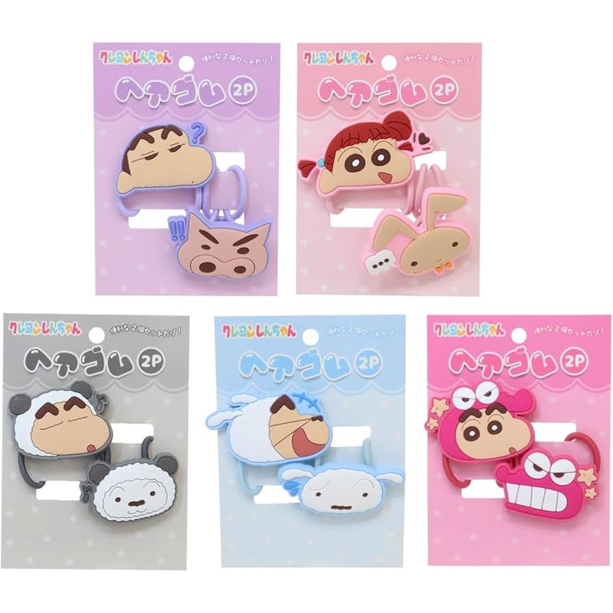 มัดผม ยางที่รัดผม แผ่นยางชินจัง Shinchan นำเข้าจากญี่ปุ่น