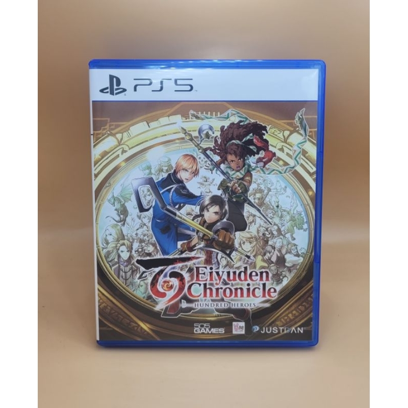 (มือสอง) มือ2 เกม ps5 : Eiyuden Chronicle HUNDRED HEROES โซน3 ภาษาอังกฤษ แผ่นสวย #Ps5 #game #playsta