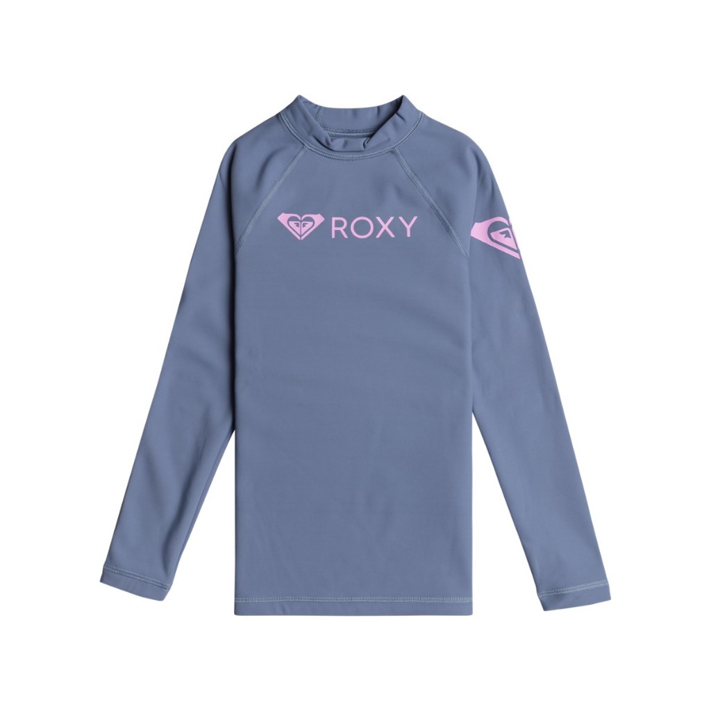 Roxy เสื้อว่ายน้ำแขนยาว UPF 50 สำหรับเด็กผู้หญิง WARMT ESSENTIAL ROXY GIRLS RASHGUARD 243 ERGWR03420-BQY0