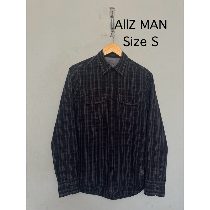 AllZ MAN เสื้อเชิ้ตผู้ชายมือสองของแท้