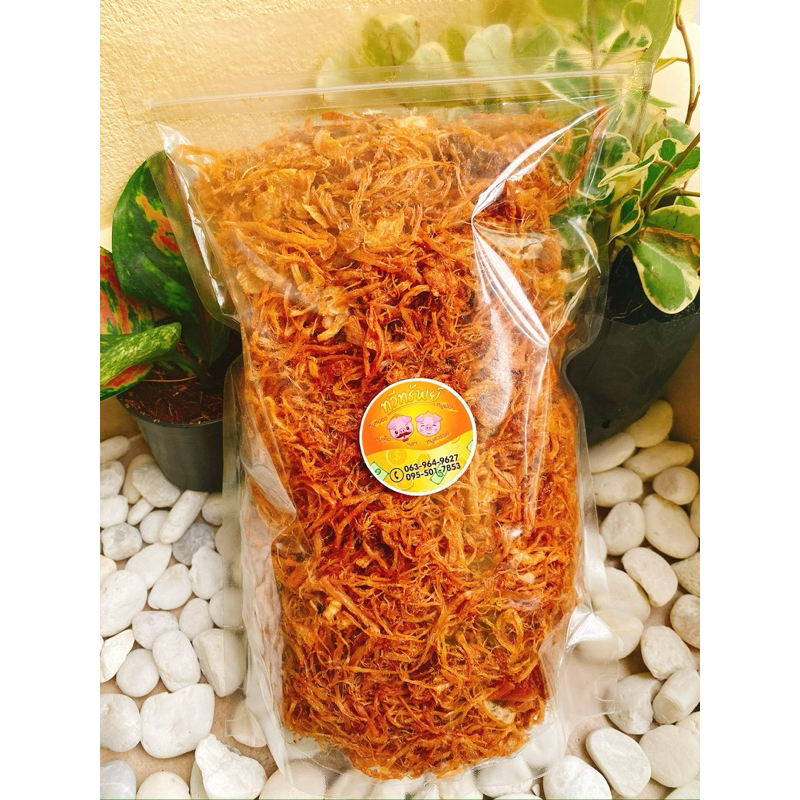 หมูฝอยถุงซิปล็อค 500กรัม กรอบนุ่มอร่อย