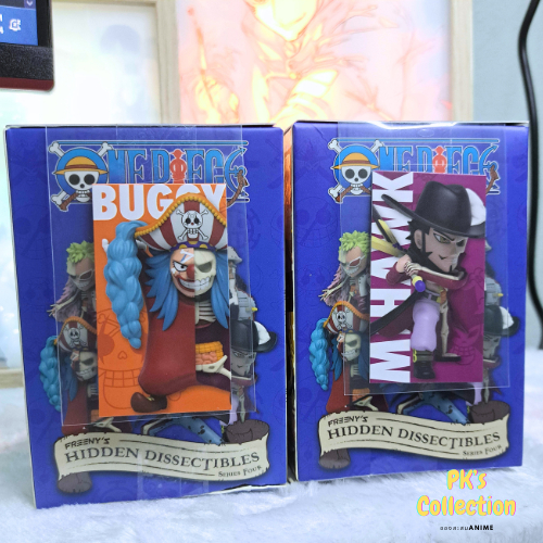 [เลือกตัวพร้อมส่ง]วันพีช 7เทพโจรสลัด Mighty Jaxx Freeny's Hidden Dissectibles One Piece Figurines