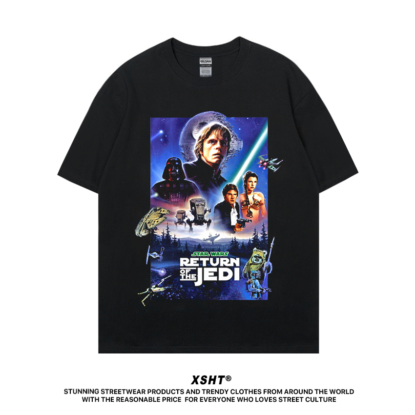 พร้อมส่ง เสื้อ Star Wars Return of the Jedi 1983 Tee - Black (สีดำ) by XSHT