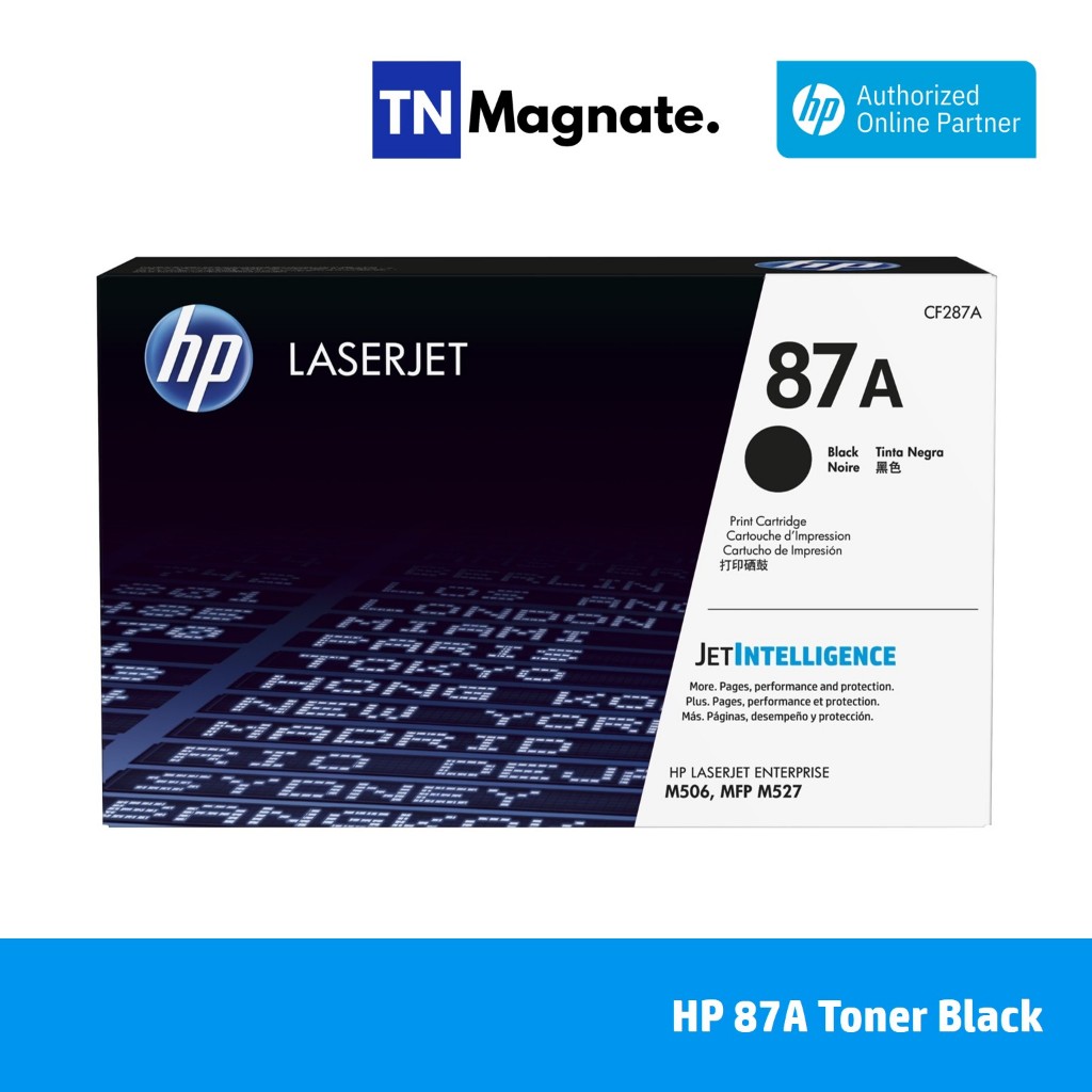 [หมึกพิมพ์เลเซอร์] HP 87A [CF287A] TONER BLACK [9K]