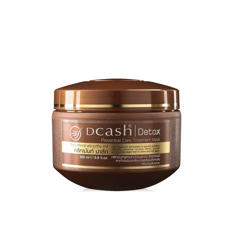 Dcash detox ผมยืด ผมดัด ผมทำสี