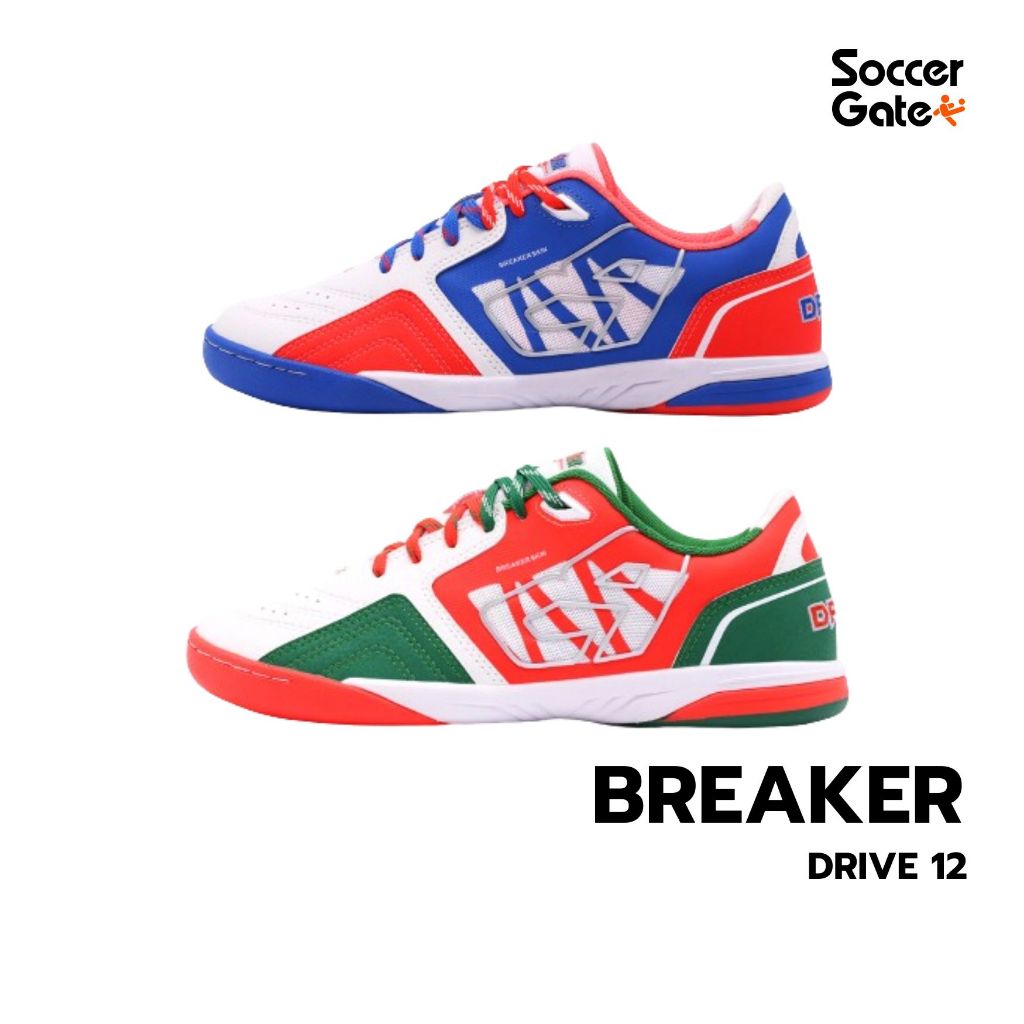 BREAKER DRIVE 12 รองเท้าฟุตซอลของแท้ [โค้ด SOCC2FEB ลดสูงสุด 1500 เมื่อซื้อครบ 3000]