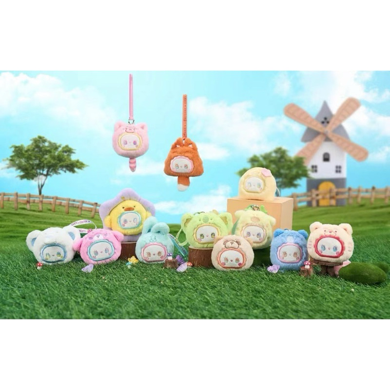 (พร้อมส่ง✅) Emma Rua Rua Zoo Ver. Lucky Emma ตุ๊กตาพวงกุญแจ มีกลิ่นหอม