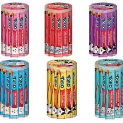 ใหม่ Toro Toro ขนมแมวเลีย โทโรโทโร่ ขนาด 15g x 36 ซอง (กระปุก)*โปรดอ่านรายละเอียดก่อนสั่งซื้อ