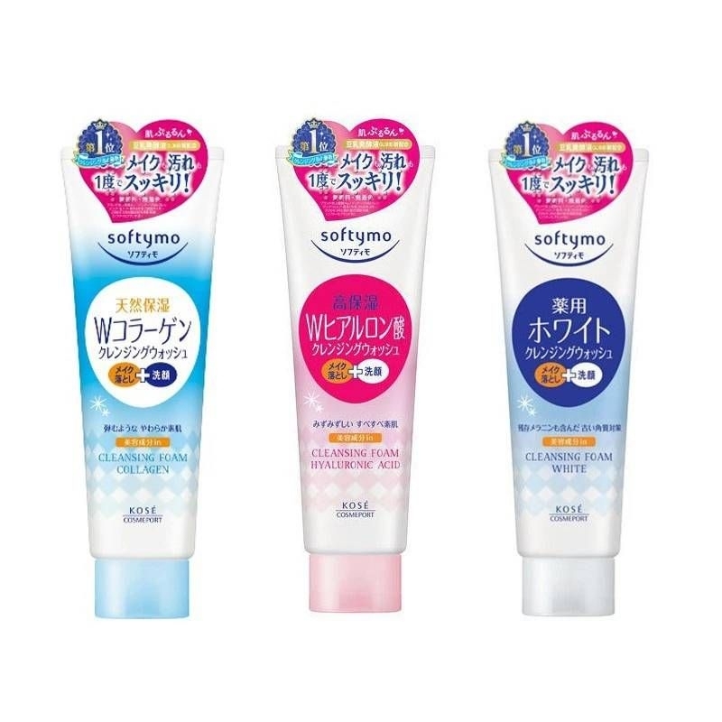 โฟมล้างหน้า KOSE Softymo Cleansing Foam ขนาด 190 กรัม