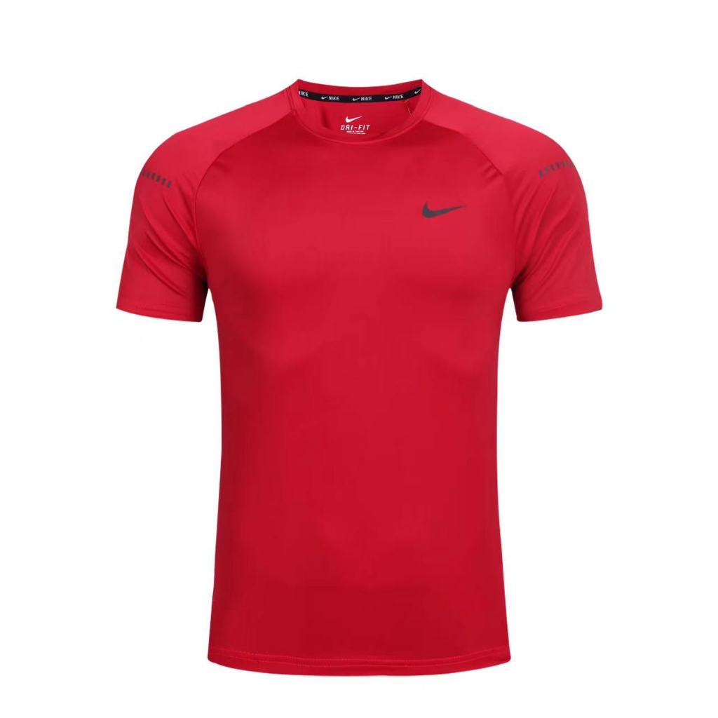 เสื้อกกีฬาออกกำลังกายแขนสั้น เนื้อผ้าลื่นใส่แล้วเย็น MT 1009