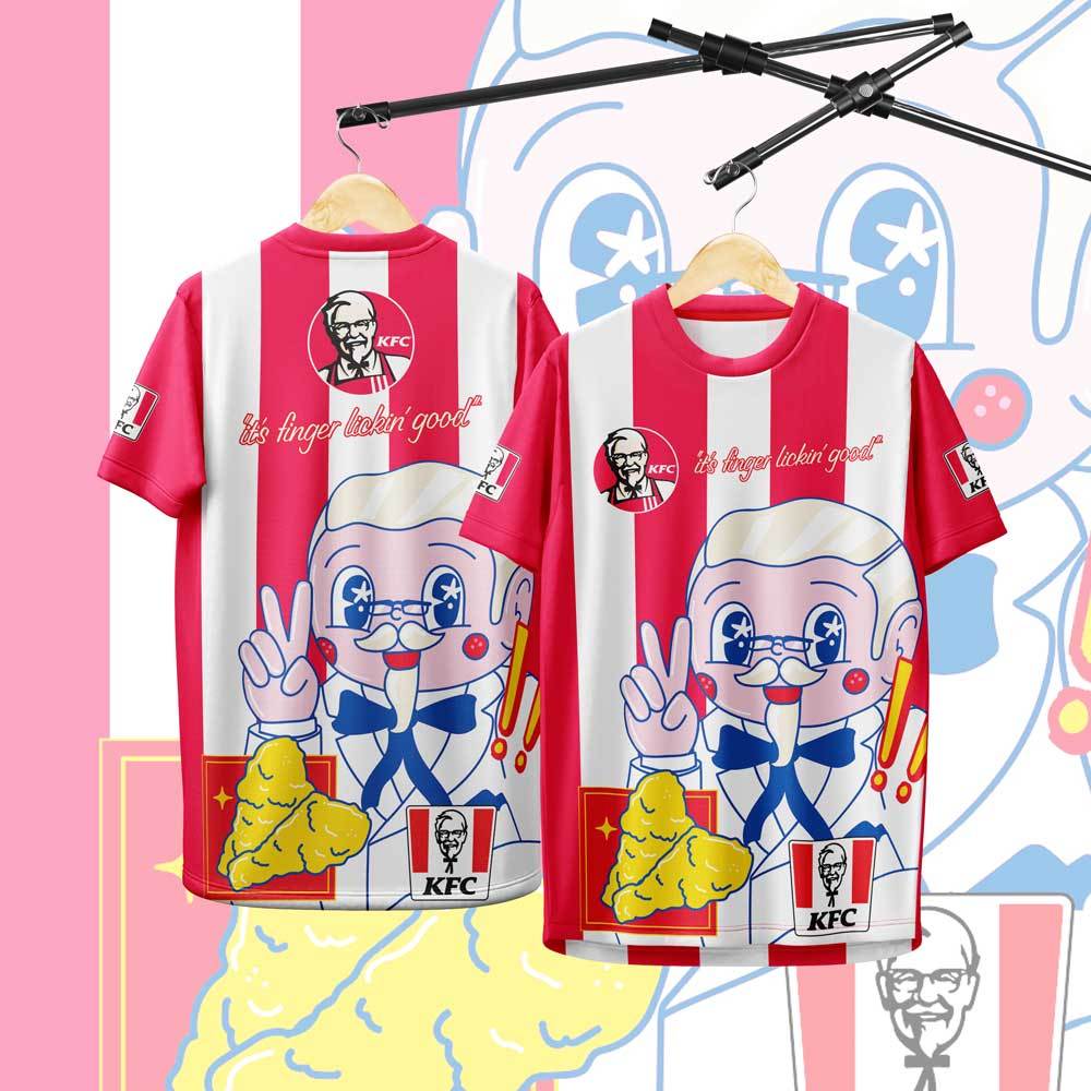 เสื้อกีฬา ลาย เคเอฟซี 064