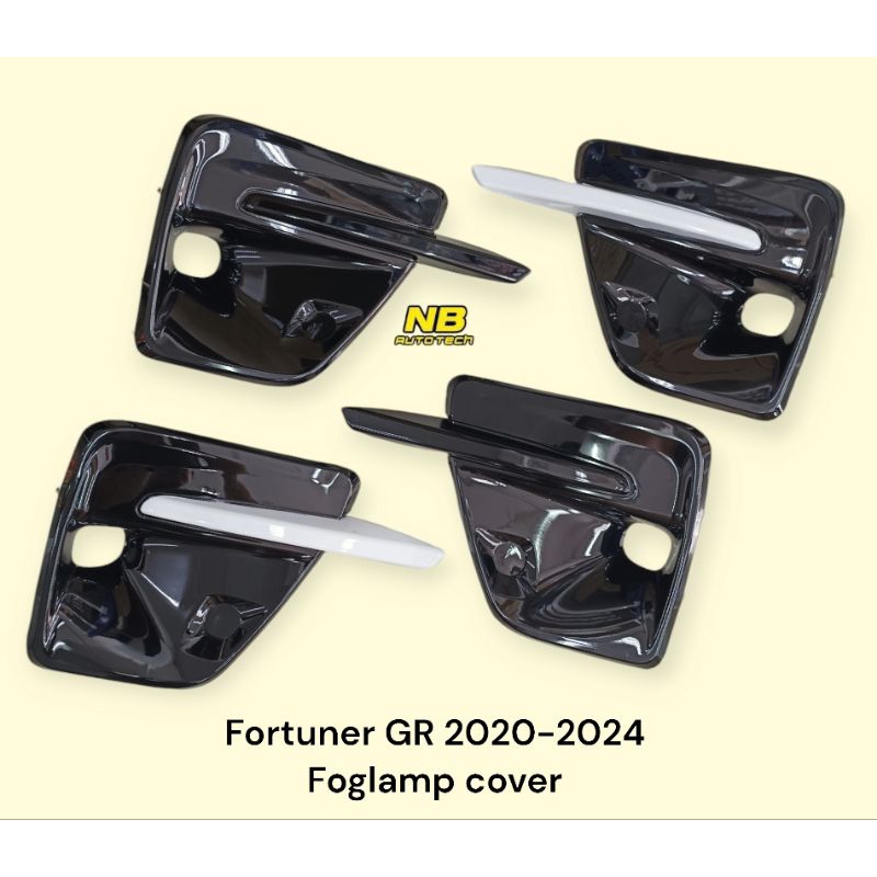 กรอบสปอร์ตไลท์ Fortuner GR 2020 2021 2022 2023 2024 Foglamp Cover Fortuner GR