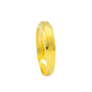 Happy Jewelry แหวนเม็ดเดี่ยว ใส่ได้ทั้ง ชาย หญิง แหวนเพชร แหวนทองเพชรแท้ ทองแท้ 37.5% ME631