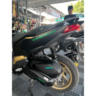 สติกเกอร์อักษรCLICK160 (1ชุดมี2ชิ้น) สะท้อนแสง เรืองแสง งานต…