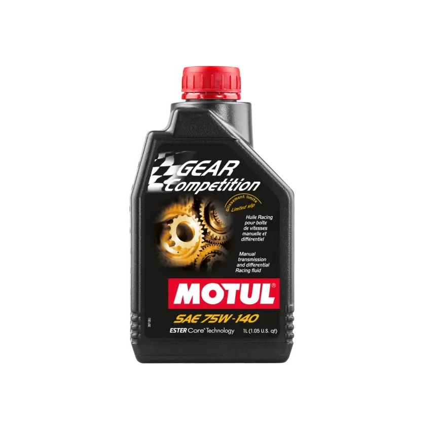 ของแท้ ** Motul Gear Competition 75W-140 1 ลิตร น้ำมันเกียร์ธรรมดา เฟืองท้าย สังเคราะหแท้ 100% เฟืองขับไฮปอยด์ (Hypoid)