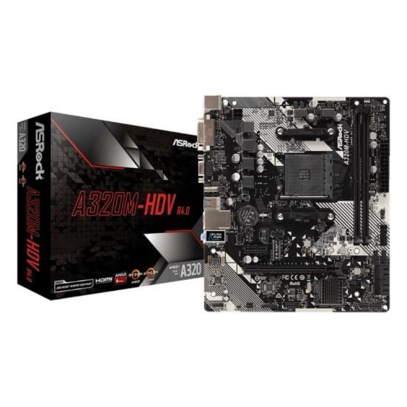 Mainbord Asrock A320m HDV m.2