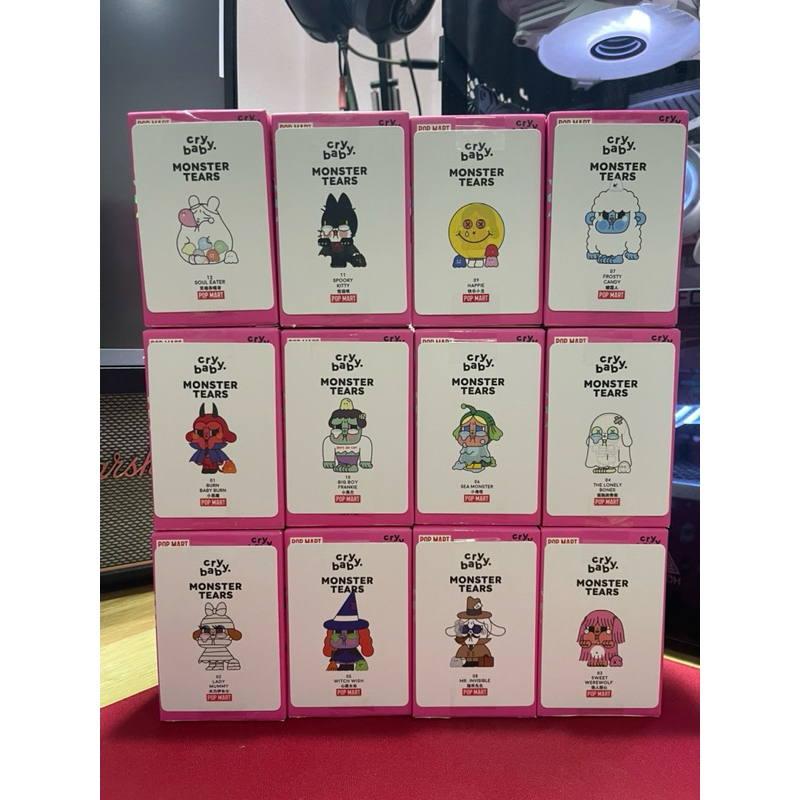 [พร้อมส่ง] Crybaby Monsters Tears (เช็คการ์ด ไม่แกะซอง)
