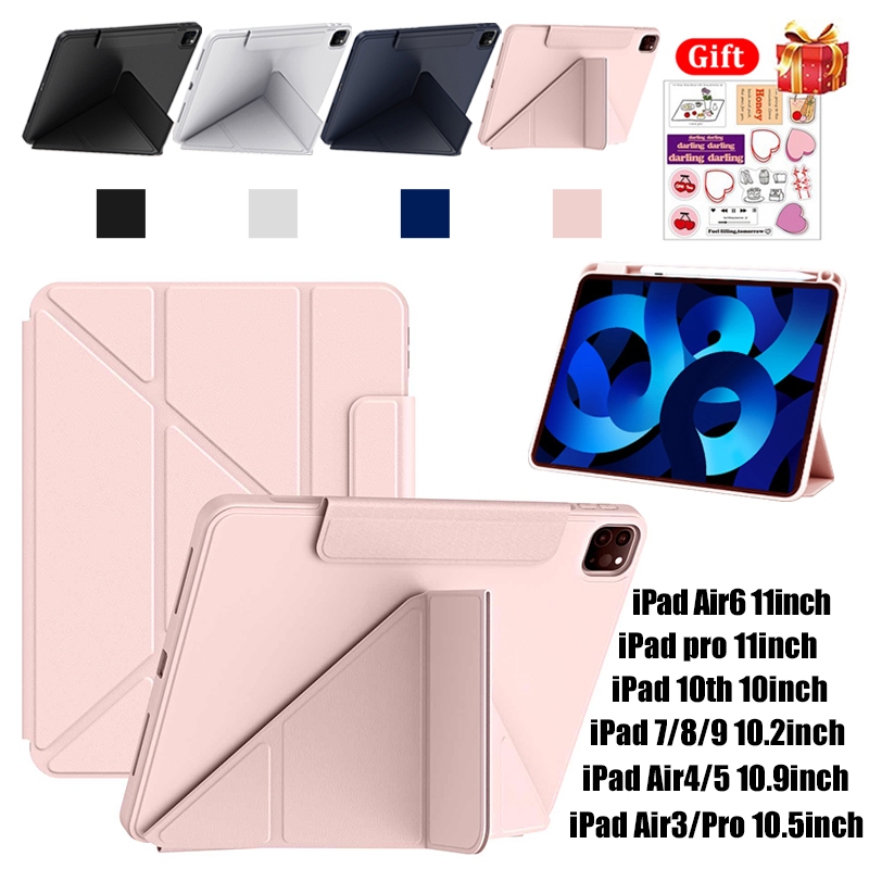 เคส iPad Air6/5/4/2/1 10.9inch/ipad Gen7/8/9 10.2inch IPad 10th 2022/Pro11inch/iPad Air3/Pro10.5inch เคสป้องกันแท็บเล็ต