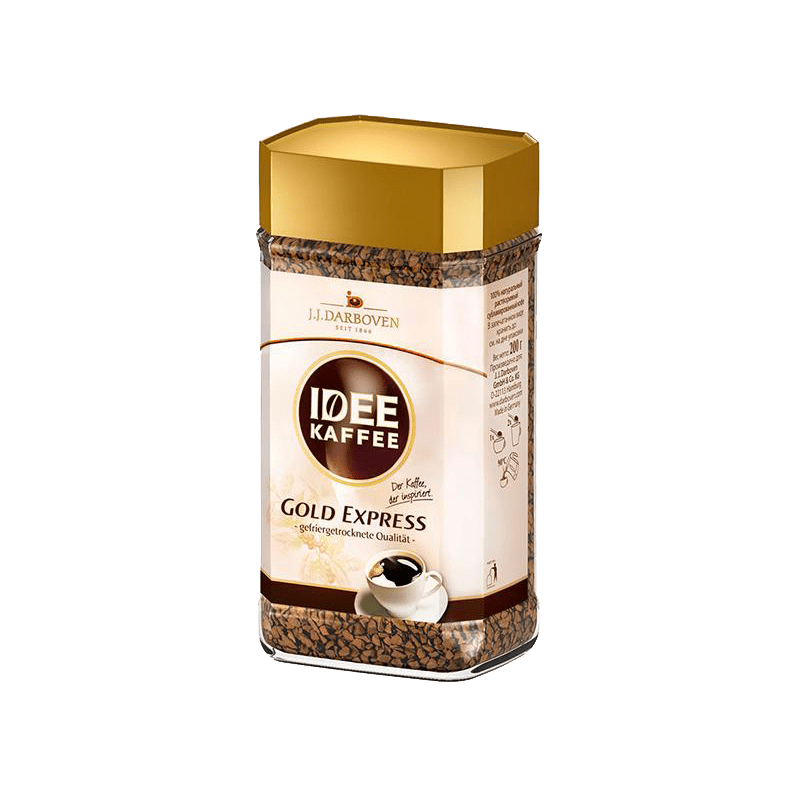 (กดซื้อ2ชิ้น ลด50%) JJ Darboven Idee Instant Coffee 100g. - กาแฟสำเร็จรูป กาแฟพรีเมียม 100กรัม (EXP.01.08.2026)