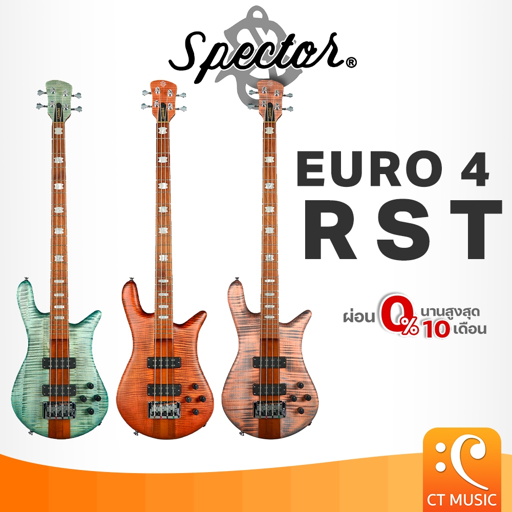 aSpector Euro 4 RST Electric Bass เบสไฟฟ้า Euro4 Euro4RST
