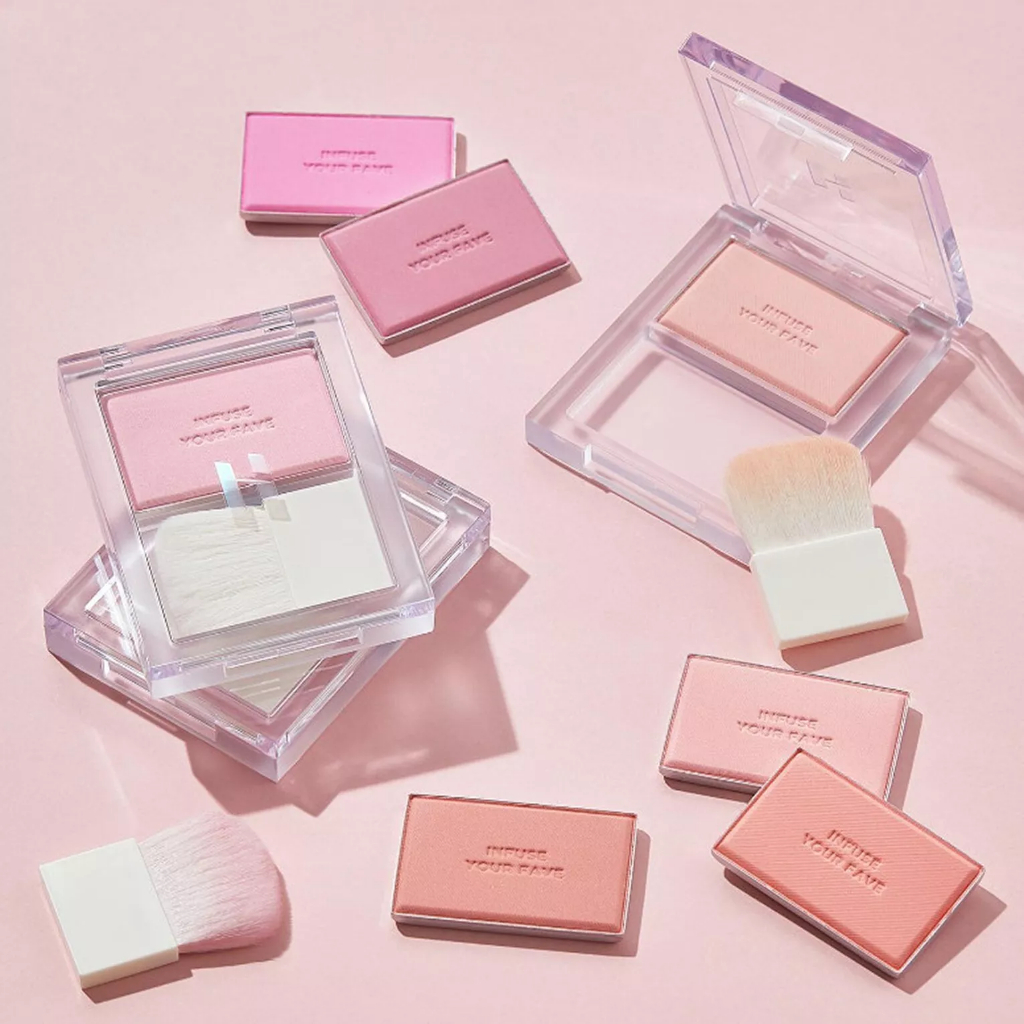 #พร้อมส่ง# HOLIKA HOLIKA My Fave Infusing Blush