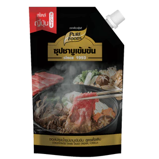เพียวฟู้ดส์ น้ำซุปสำเร็จรูป ชาบูน้ำดำ หม่าล่า ทงคตสึ คอมบุ ซุปกระดูกหมู สไตล์จีน น้ำดำเห็ดหอม