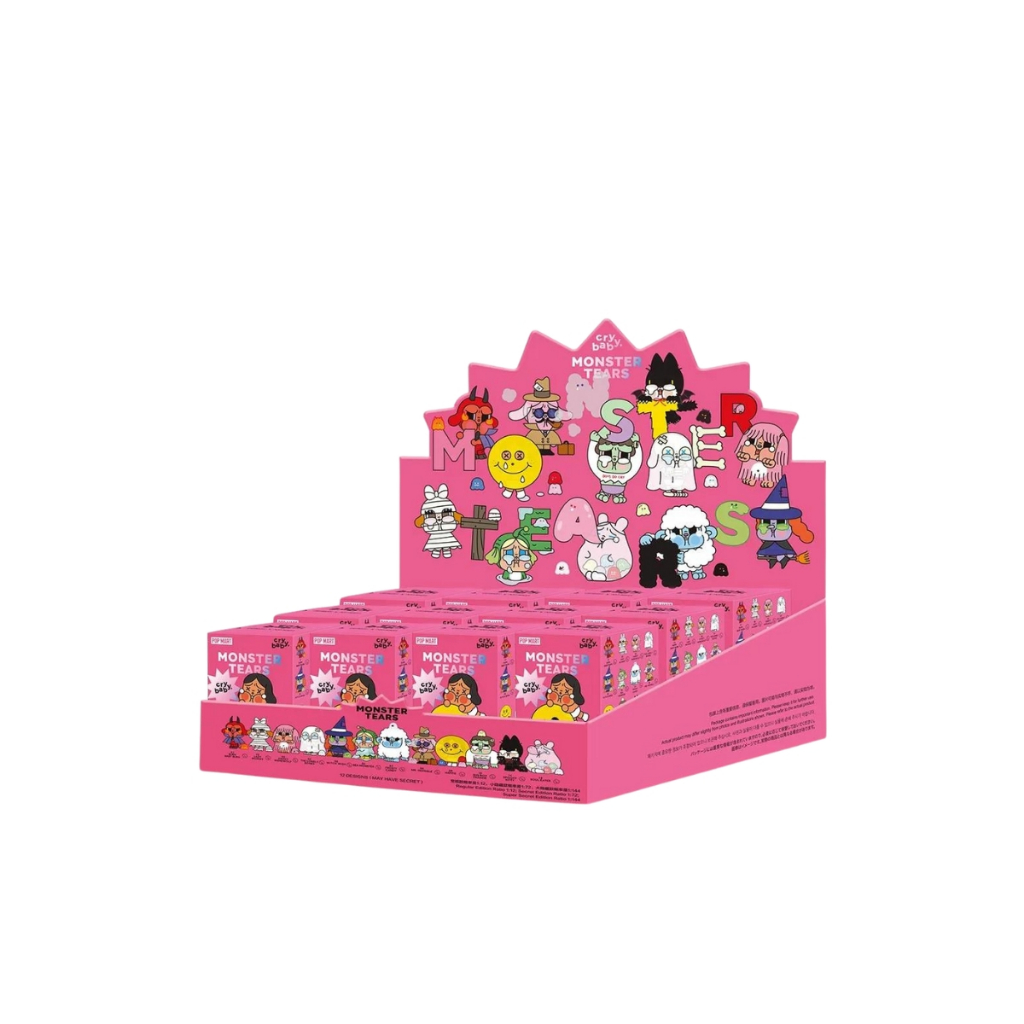 พร้อมส่ง+เช็คการ์ด POPMART Crybaby Monsters Tears