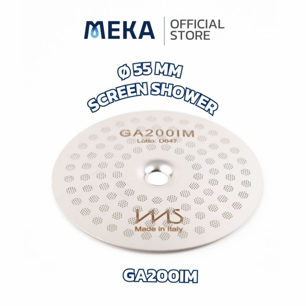 ø 55 mm IMS SCREEN SHOWER  ตัวกระจายน้ำ รุ่น GA200NT GA200IM สำหรับเครื่อง GAGGIA เช่น Classic Pro, 