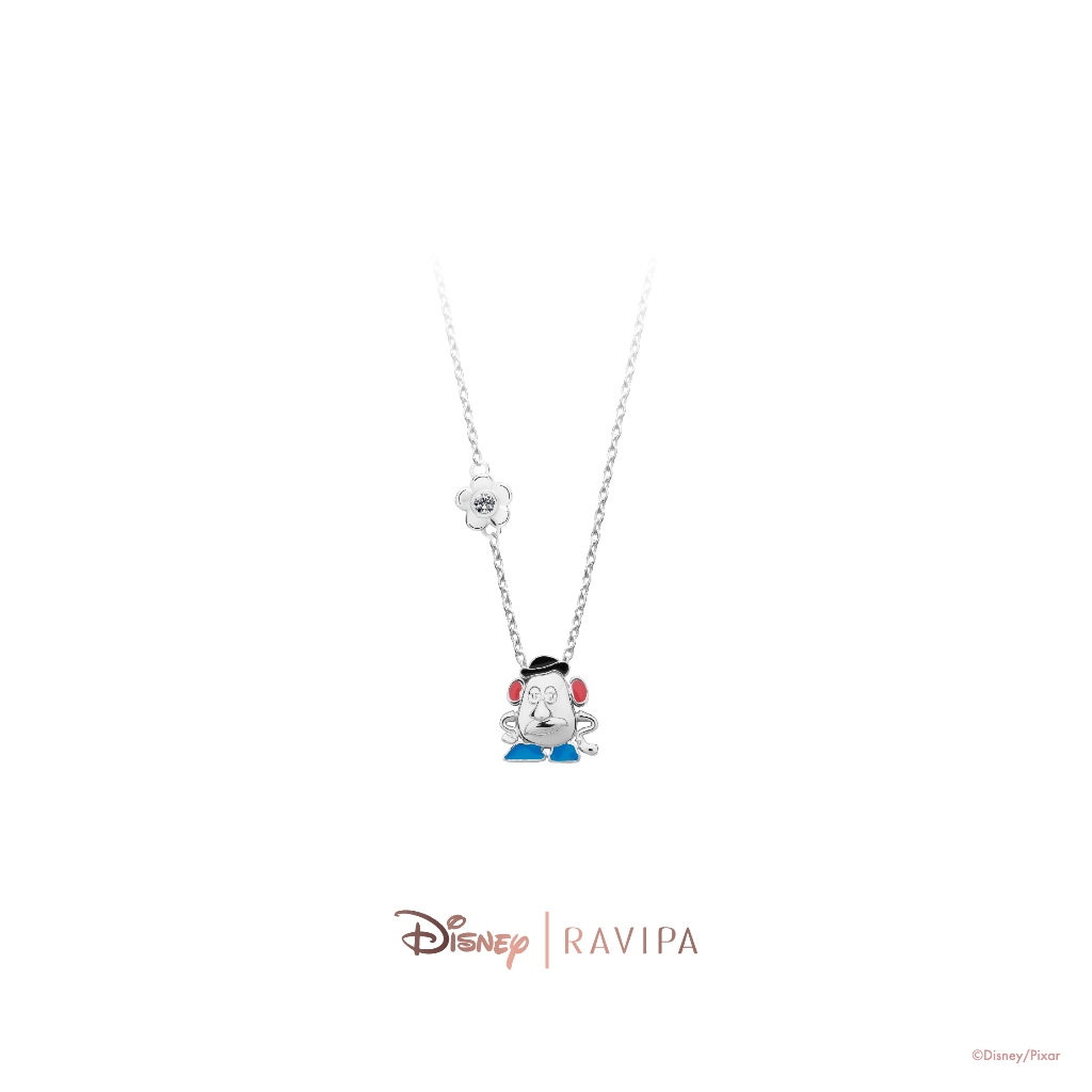 Ravipa | Silver Mr. Potato Head Necklace