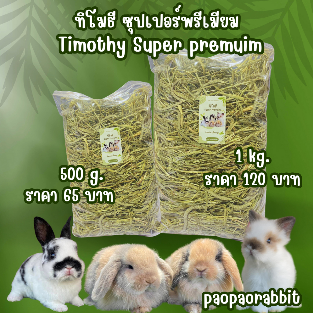 ทิโมธีซุปเปอร์พรีเมี่ยมTimothy 1 ST Cutting Super Premium