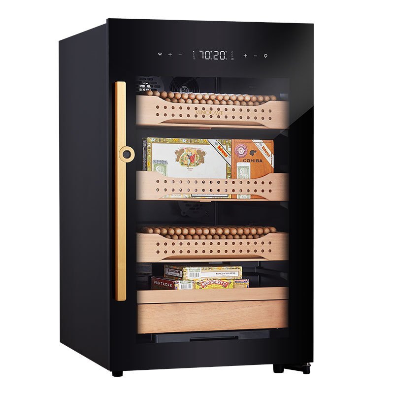 Cabinet Cigar Humidor ตู้เก็บซิการ์ ตู้แช่ซิการ์ Vinocave  รักษาอุณหภูมิและความชื้นคงที่ ความจุ 113 