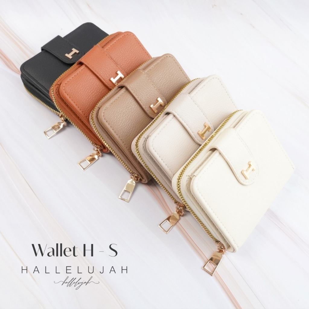 กระเป๋าสตางค์ ใบสั้นผู้หญิง แบรนด์ Hallelujah รุ่น Wallet H size S