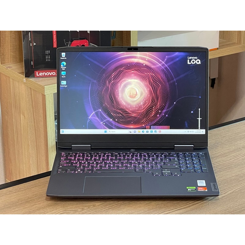 Lenovo LOQ 16APH8-82XU0027TA AMD Ryzen 5 7640HS SSD512GB RAM16GB RTX 4050 (6GB GDDR6) เครื่องใหม่ตัว