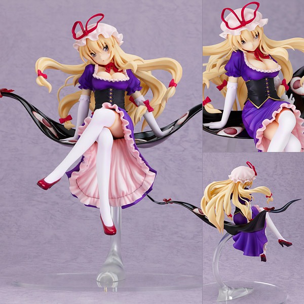 Figure ฟิกเกอร์ Touhou Project โทโฮโปรเจกต์ Yakumo Yukari ยาคุโมะ ยูคาริโมเดล การ์ตูน Maid Suit Style Model Cartoon 1/8