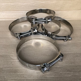 เหล็กรัดท่อ เข็มขัดรัดท่อ สแตนเลสทั้งตัว URO-FLEX SS-304